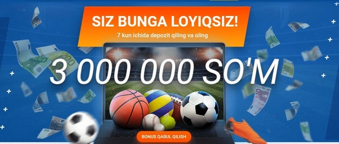 Sport tikish uchun Mostbet UZ bonuslari